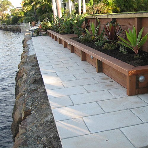 Landscaping By Canal Front Sunshine Coast